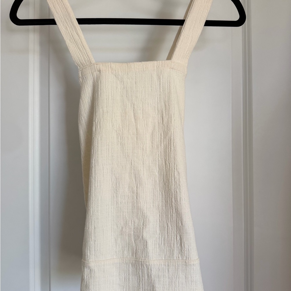 Madewell Textured Cream Sleeveless Top